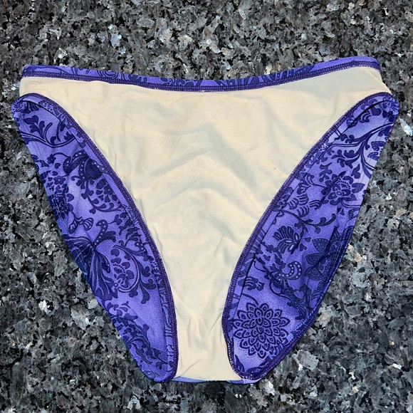 Anne Klein New York Swim Suit Set (Bikini Bottoms and Tankini) - Gorgeous Purple - Picture 5 of 9
